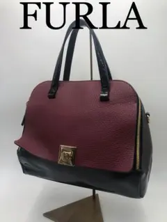 FURLA ブランド マルチカラー ハンドバッグ お洒落 レディース