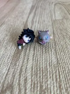 【未使用】冨岡義勇&伊之助　コードフィギュアセット