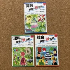 算数・理科・社会授業の新法則 6年生セット