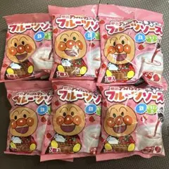 【新品未開封】アンパンマンのフルーツソース 鉄＆ビタミンD入り 6袋セット