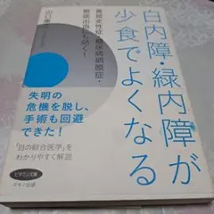 白内障・緑内障が少食でよくなる