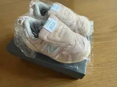 New Balance 313 ベビーシューズ ピンク　クリーニング済み