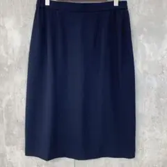 【Meunier】ムニエ　ひざ丈タイトスカート　ウエストゴム　サイズ11AR