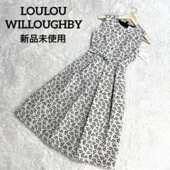✨タグ付✨ LOULOU WILLOUGHBY 美シルエット ハイヒール柄