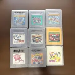 ゲームボーイソフト　9点セット
