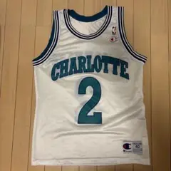 ビンテージ90s USA製 Champion チャンピオン NBA ホーネッツ