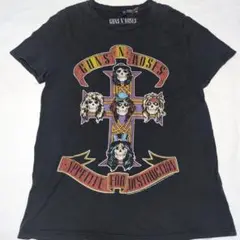 古着　GUNS N ROSES H&M Tシャツ Mサイズ 半袖　黒　ブラック