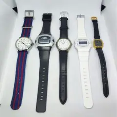 腕時計 ジャンク品 5本セット まとめ売り