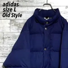 《超希少》adidas☆アディダス デサント L ダウンジャケット 古タグ 紺