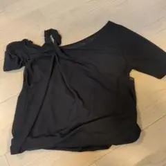 chico 新品未使用　ワンショルダー半袖Tシャツ　カットソー