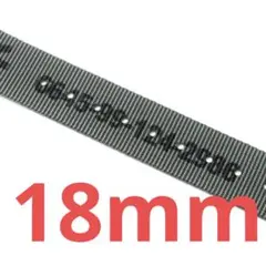 CWC NATOストラップ 18mm 新品未使用 グレー / NATOナンバー印