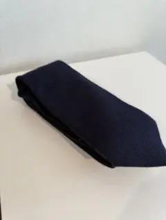 Drake's ネイビー ネクタイ ドレイクス