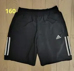 adidas 黒 ハーフパンツ 3本ライン