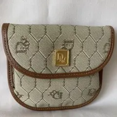 Dior クリスチャン ディオール ハニカム 小銭入れ コインケース 極美品☆