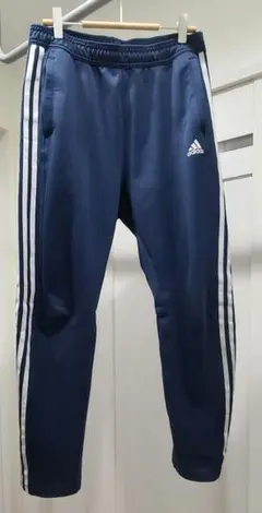 値下げ不可★adidas Climalite ネイビー ジャージパンツ Lサイズ