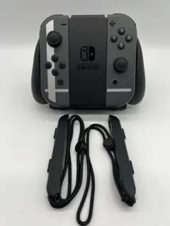 【スマブラ】Switch Joy-Con ジョイコン L R グリップ グレー