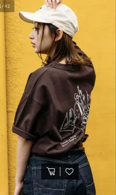 tombonia 別注 NY トラベル 半袖Tシャツ