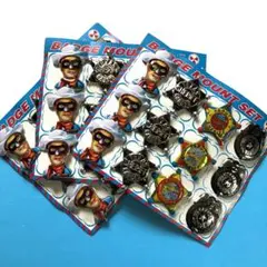 昭和レトロバッジ　保安官バッジシリーズ 3枚おまとめサービスセット　匿名配送