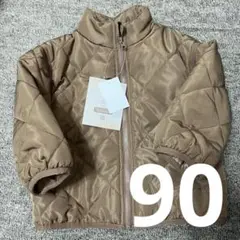 新品　しまむらYuriさんコラボ　ダウン　ブラウン90