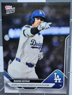 2025 Topps Now #370 大谷 5試合連続 30番HR