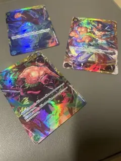 ワンピースカード　サンジ　ゾロ　サボ3枚
