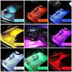 BLIAUTO 車 LEDテープライト 48LED 2線式デザイン