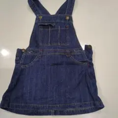 デニム ジャンバースカート 120cm