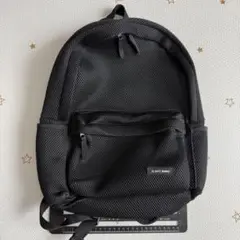 【美品】メッシュ マザーズリュック ブラック 黒
