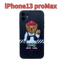 在庫一掃セール【iPhone13promax / 赤帽ベア】iPhoneケース