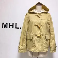 MHL エムエイチエル ウレタンコーティング コットン ブルゾン パーカー