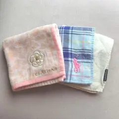 CLATHAS ラルフローレン Francfranc タオルハンカチ3枚
