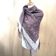 TS Christian Dior ディオール 大判 ヴィンテージ ストール
