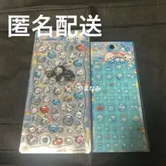 ぷくぷくあわわちゃん　ボンボンドロップシール　ブロックシール　タイルシール