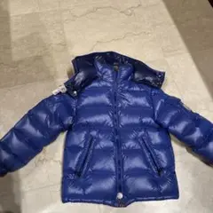 モンクレールキッズ ダウンジャケット ブルー 6サイズ116