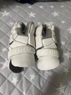 Warrior Lacrosse Gloves White