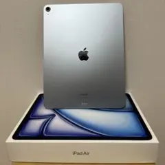 iPad Air (M2) 13in 128GB Blue Wifi ケース付