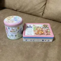 ダッフィu0026フレンズ お菓子 空き缶箱 東京ディズニーシー