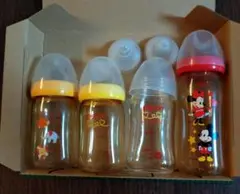 ピジョン ミッキー　ミニー 哺乳瓶 4本セット