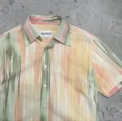 90s マーブル タイダイ ユーロ古着 シャツ vintage