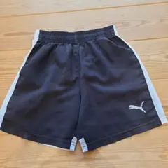 PUMA 黒 半ズボン 130