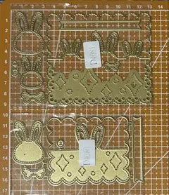 【1セットのみ特価】トッパー うさぎ 大小 [135,136]