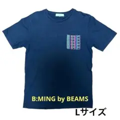 B:MING by BEAMS ポケットTシャツ 黒