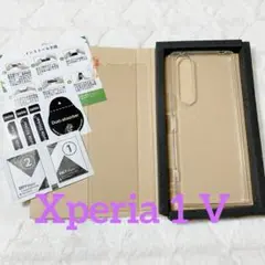 最終値下げ☆液晶保護フィルム+透明 TPU ケース Xperia 1 V 用