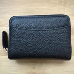 NEESE お札が折れないミニ財布　ブラック