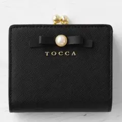 【新品✨未使用】TOCCA トッカ　ブラックレザー 牛革　三つ折り財布 2025年最新】TOCCA 三つ折り財布の人気アイテム - メルカリ