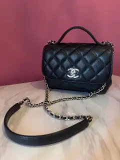 シャネル アフィニティ バケットバッグ ブラック CHANEL BUSINESS AFFINITY(シャネル ビジネスアフィニティ