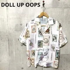 DOLL UP OOPS ドールアップウップス レディース 開襟総柄シャツ 38