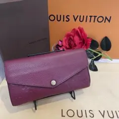 ❣️ルイヴィトン❣️ポルトフォイユ サラ アンプラント✨長財布レザンカシス✨美品✨