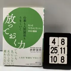 仕事も人間関係もうまくいく放っておく力 4-8*25.10*8