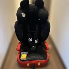 ディズニーハーネスFIX ミッキーマウス　ISOFIX ジュニアシート
